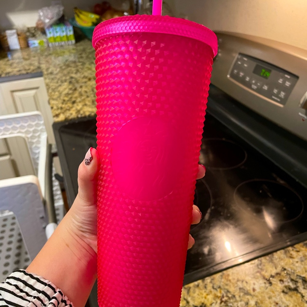 Pink Starbucks Tumbler